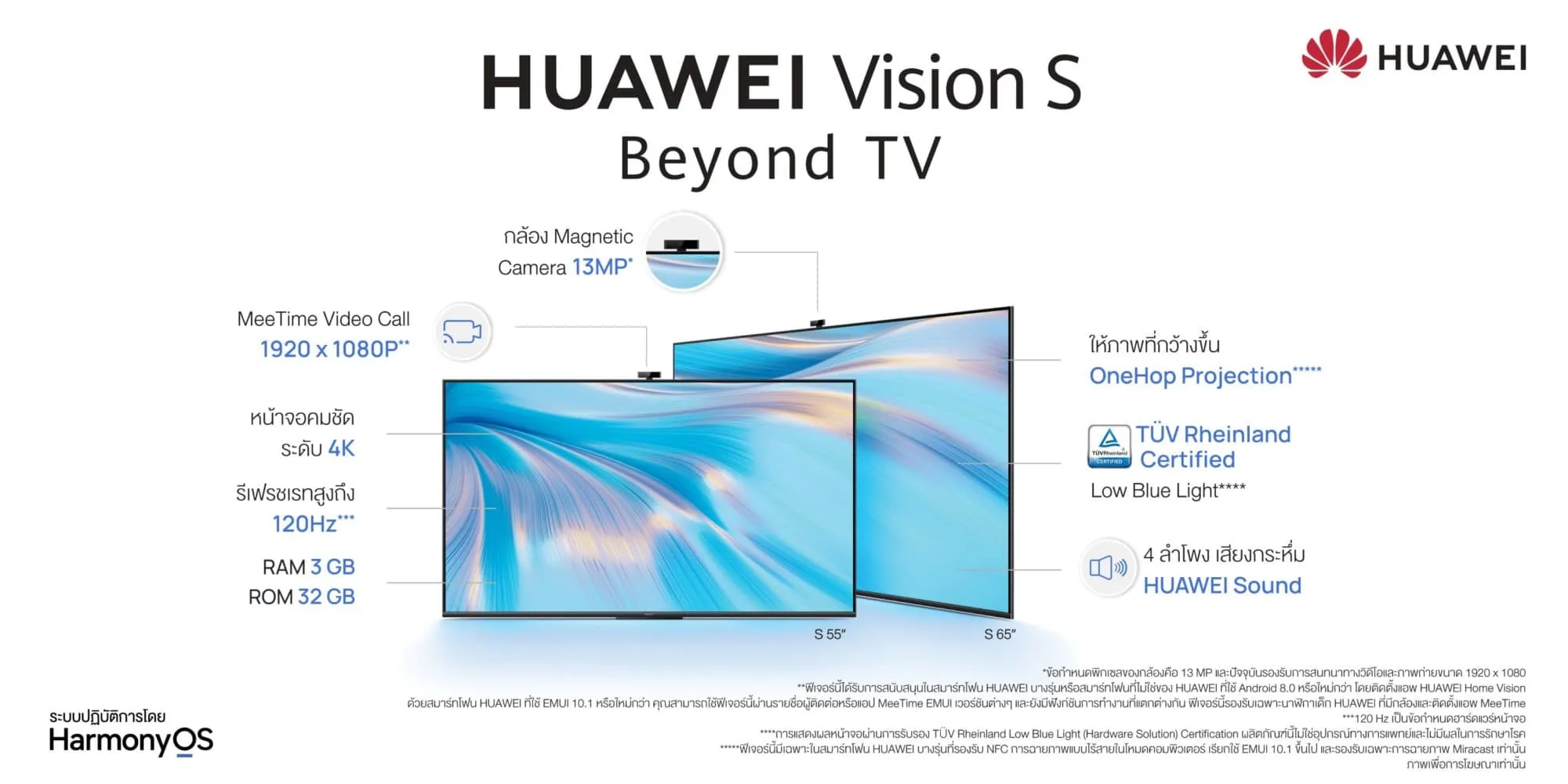HUAWEI เปิดตัว HUAWEI Vision S ครั้งแรกในไทย กับ Beyond TV มาพร้อมกล้อง Magnetic Camera 13MP นวัตกรรมสุดล้ำรับอนาคต 6 HUAWEI เปิดตัว HUAWEI Vision S ครั้งแรกในไทย กับ Beyond TV มาพร้อมกล้อง Magnetic Camera 13MP นวัตกรรมสุดล้ำรับอนาคต 5