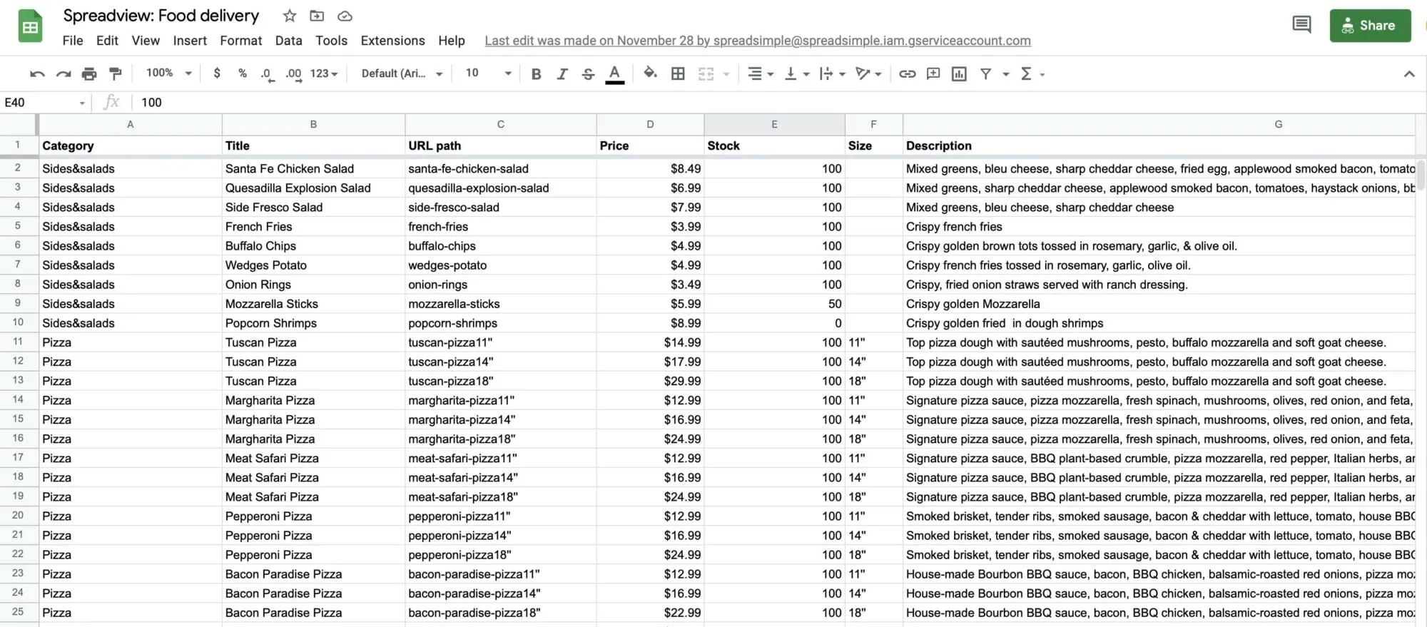 SpreadSimple สร้างเว็บง่ายๆ ด้วย Google Sheet ทำได้ทั้งเว็บขายของ ร้านอาหาร ข้อมูลอสังหาฯ หรือเว็บ Affiliate 14 SpreadSimple สร้างเว็บง่ายๆ ด้วย Google Sheet ทำได้ทั้งเว็บขายของ ร้านอาหาร ข้อมูลอสังหาฯ หรือเว็บ Affiliate 13