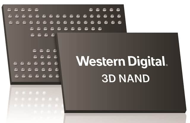 Western Digital 3D NAND package rz