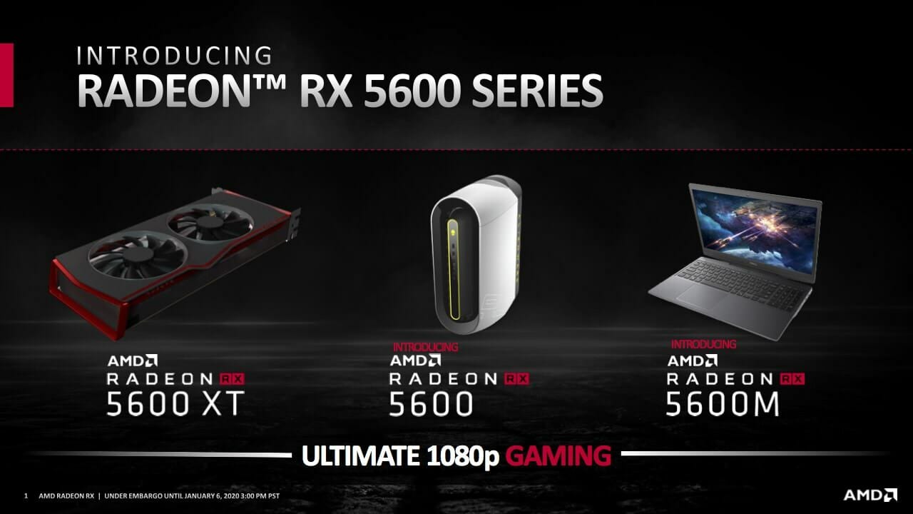 Radeon RX 5600 series Family
