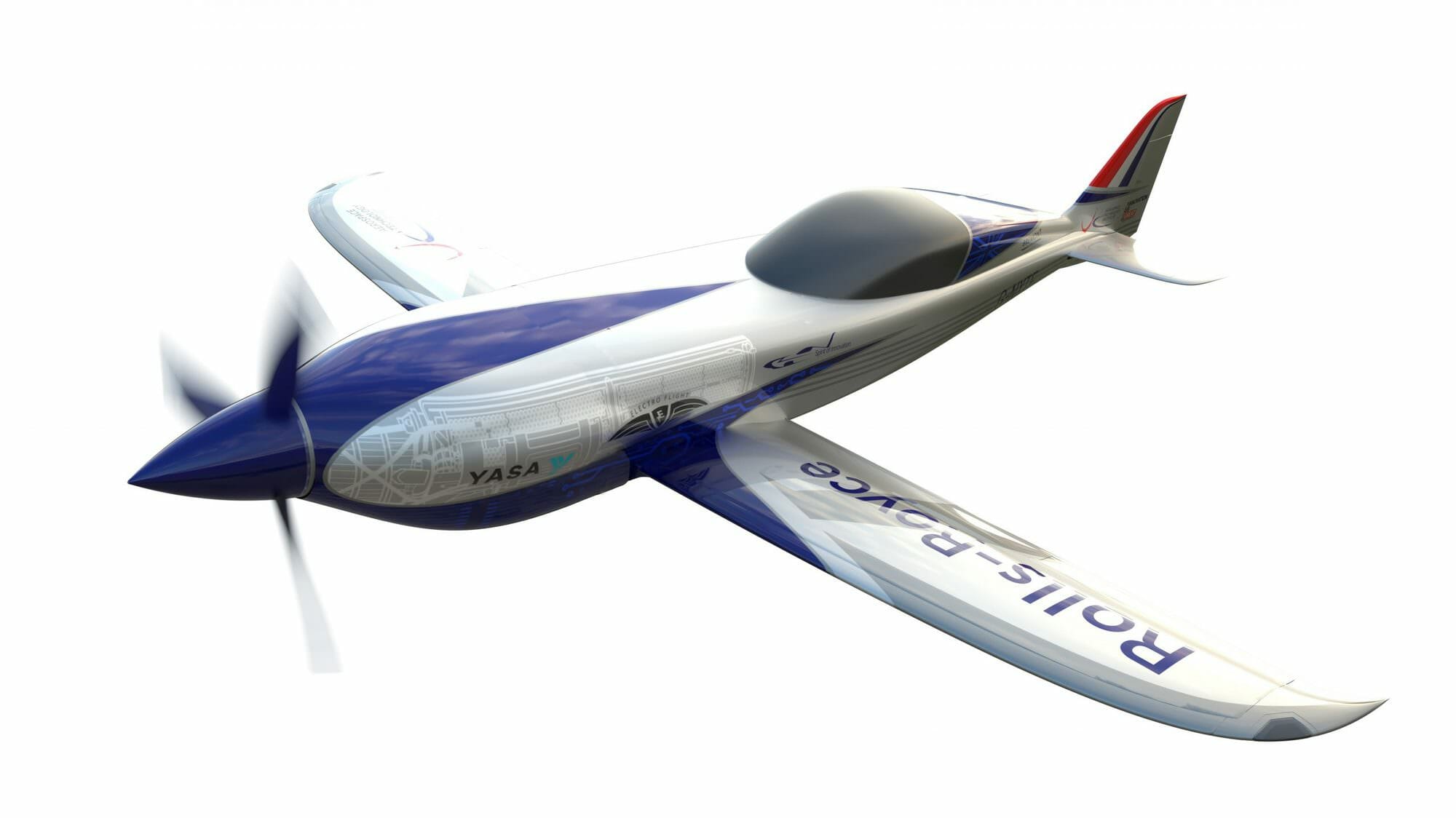 Rolls Royce unveils all electric plane