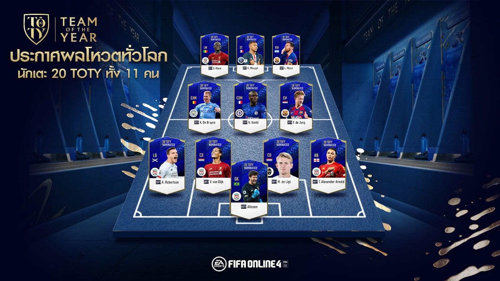 นักเตะยอดเยี่ยม FIFA Online 4
