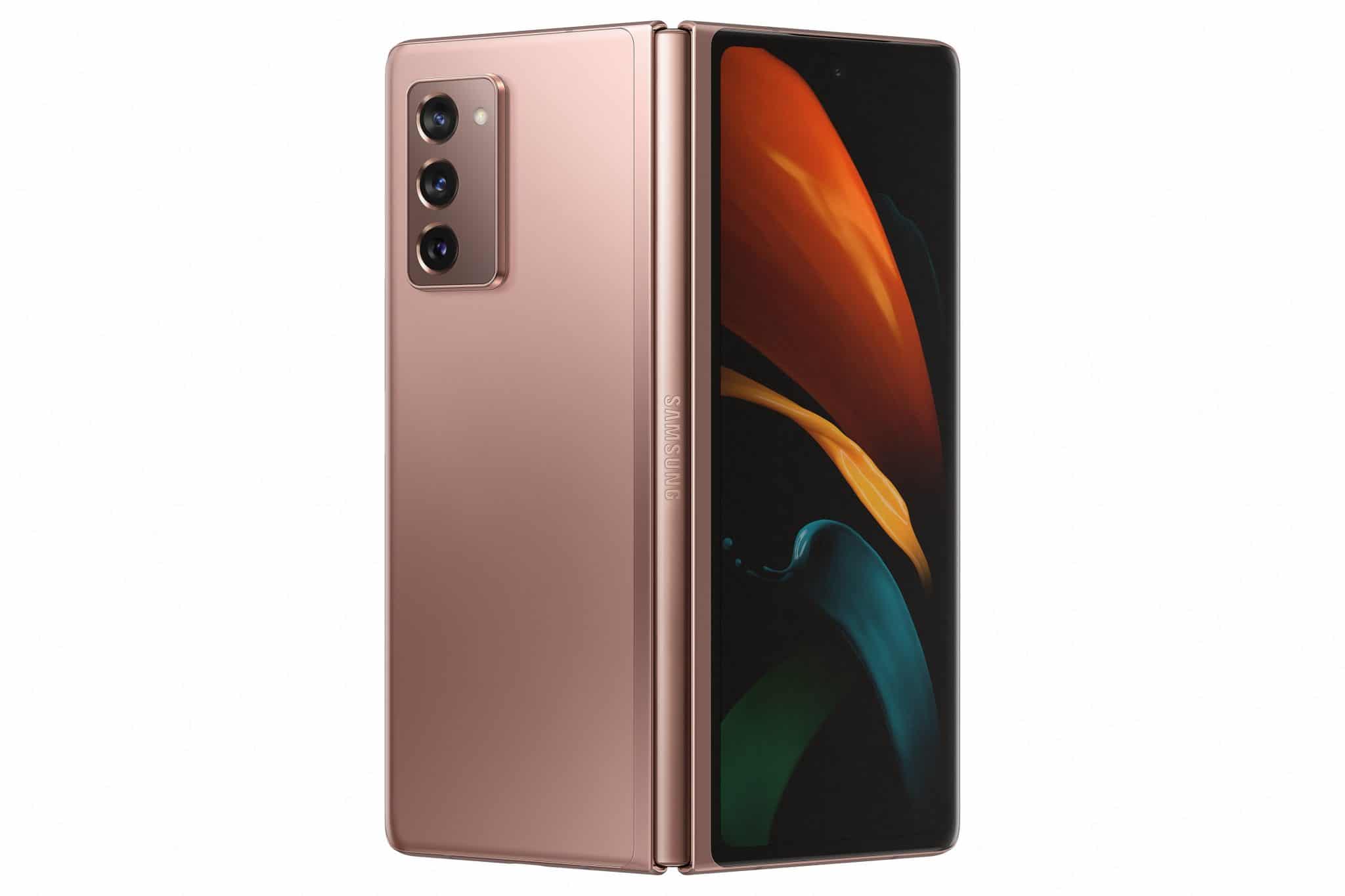 Galaxy Z Fold2 back.