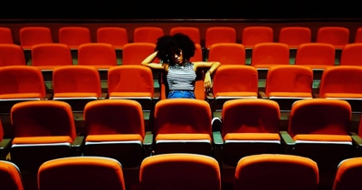 Afro audience auditorium