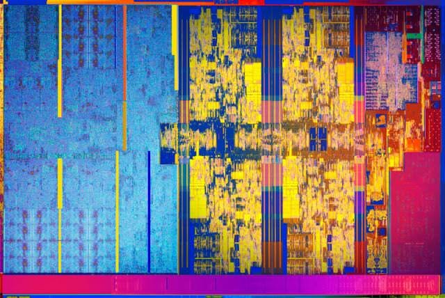 8th Gen Intel Core U series processor die 800x535