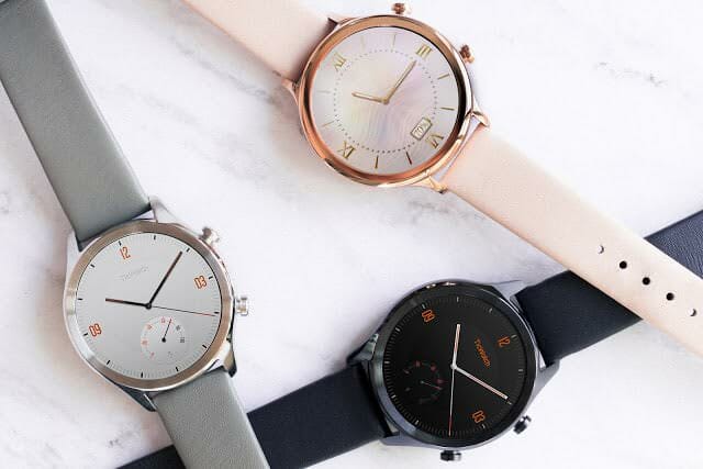 TicWatchC2 Silver RoseGold Black