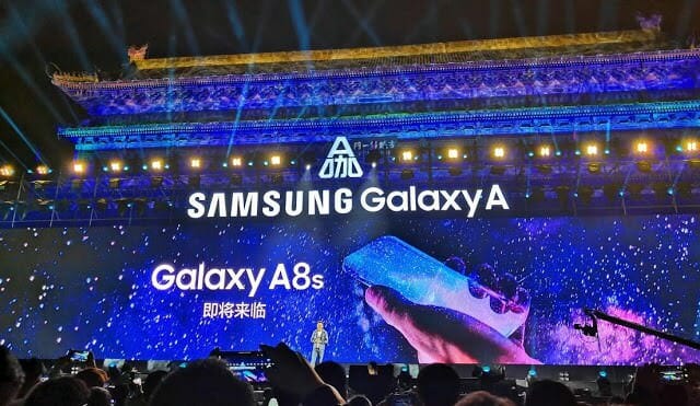 Galaxy a8s notch hole 1