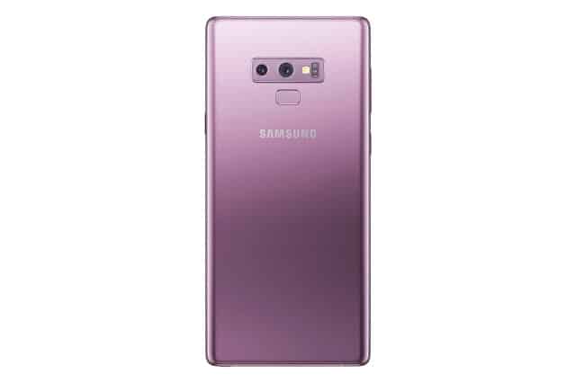 SM N960F GalaxyNote9 Back Purple.