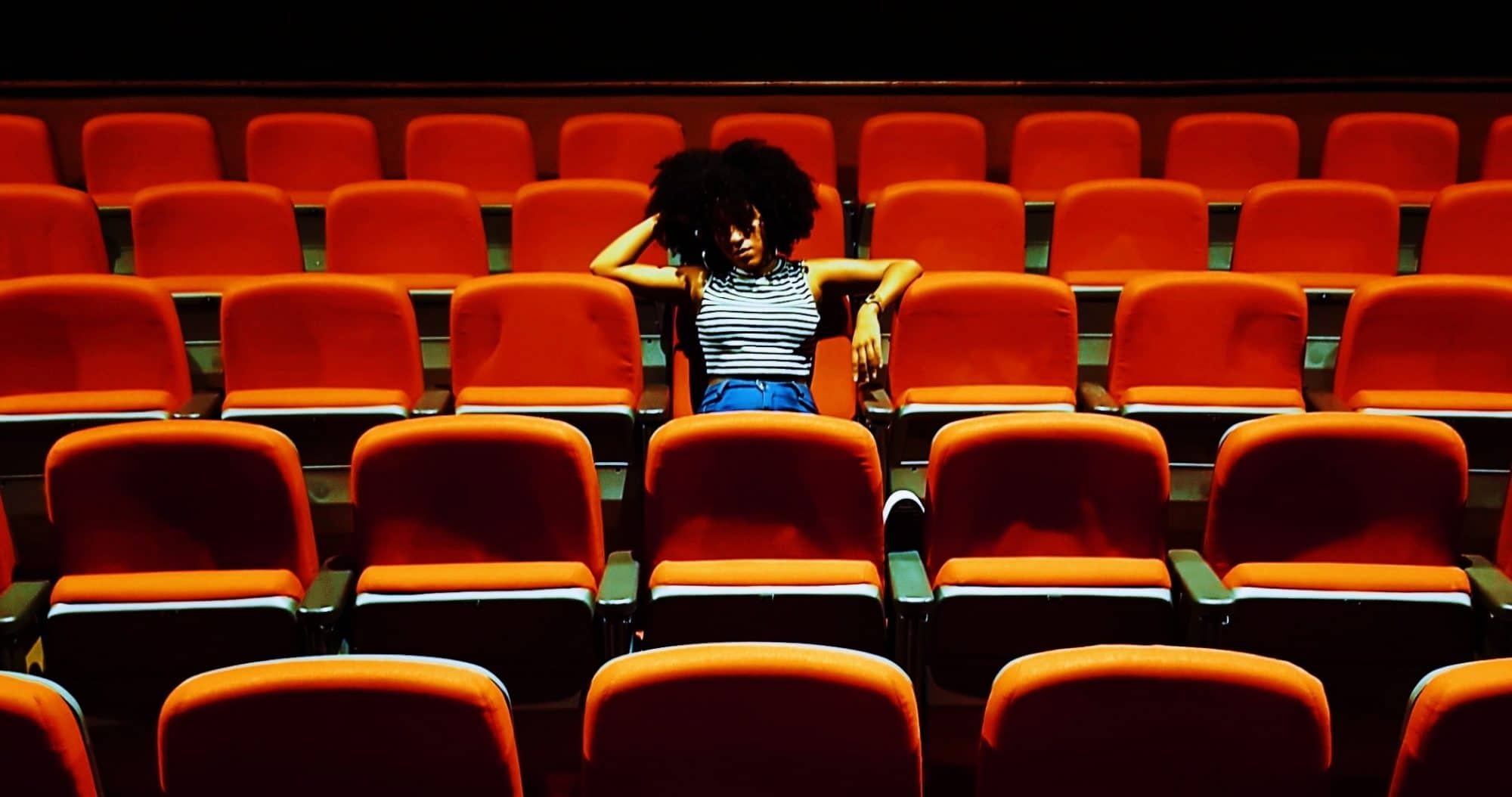 Afro audience auditorium