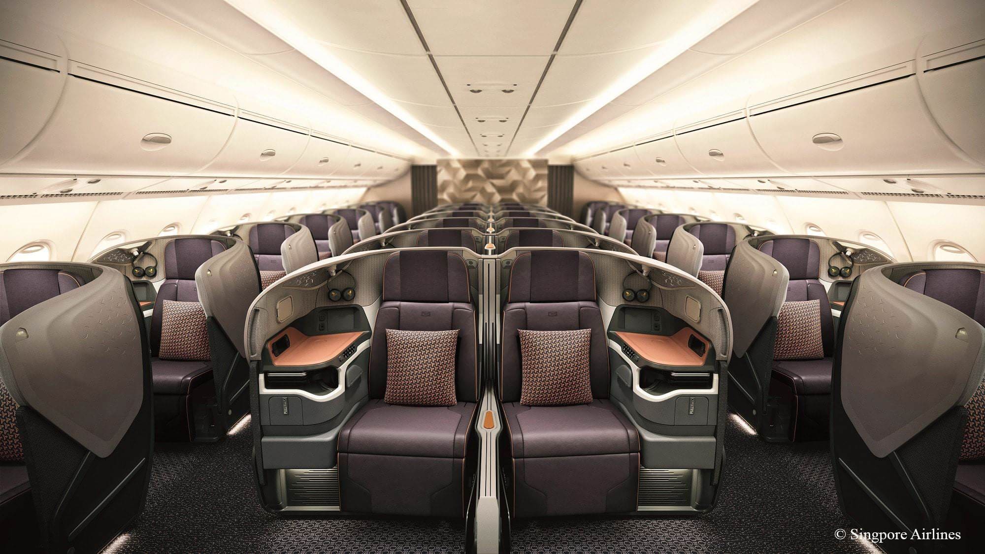 SIA A380 New Business Class