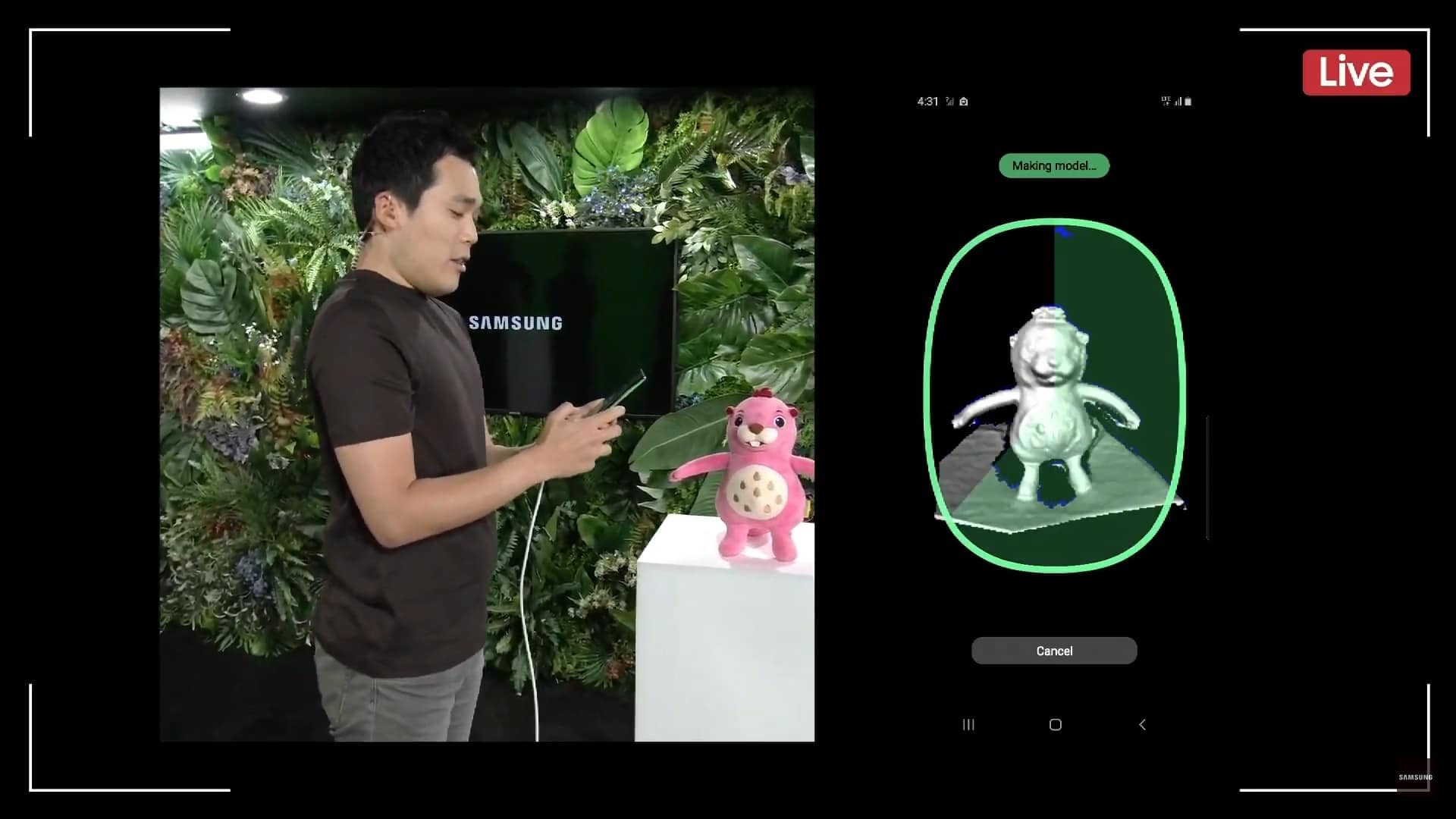 Galaxy Note 10 3D Scanner