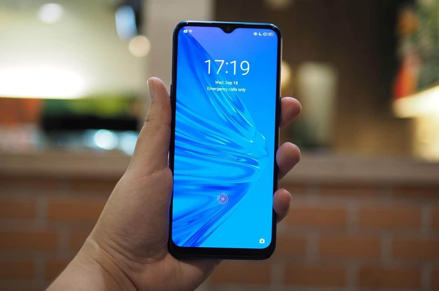 หน้าจอ realme 5