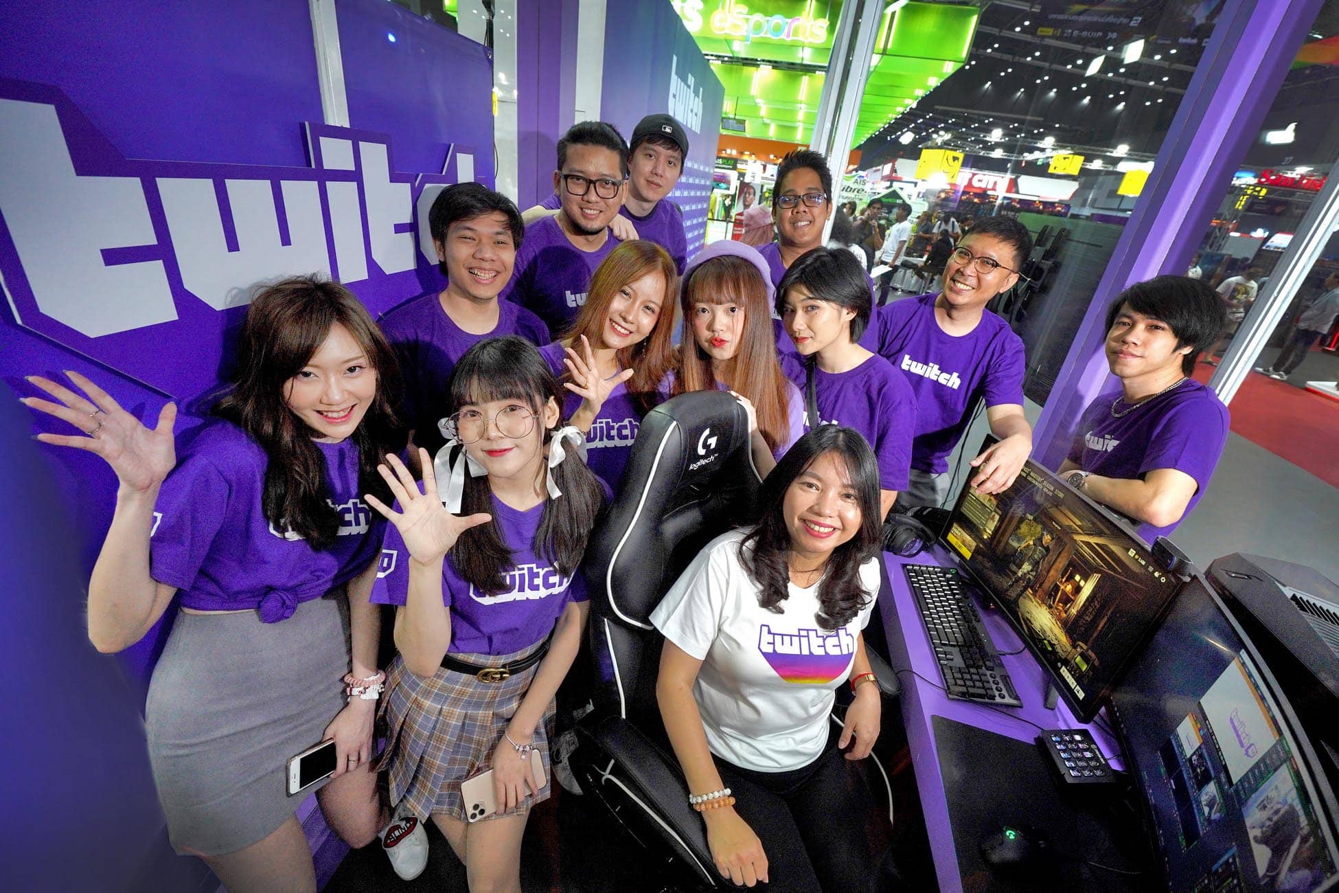 Pic Twitch Thailand Game Expo by AIS eSports 2020