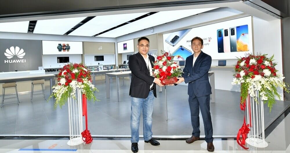 Ingmar congratulates to HUAWEI IT Mall Fortune