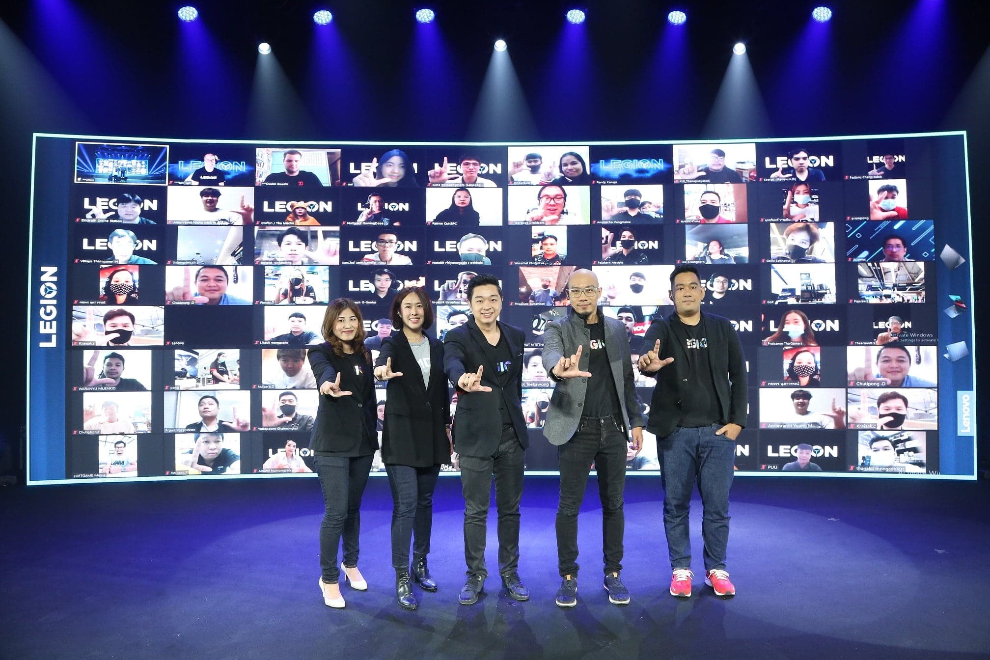 ทีมผู้บริหารเลอโนโวและ AMD