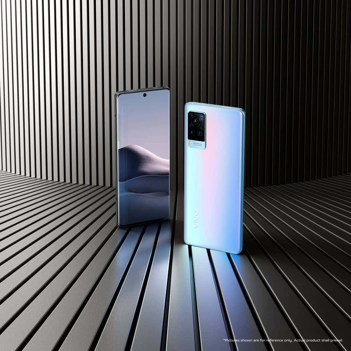 Vivo X60 pro blue+black 1 for back+back