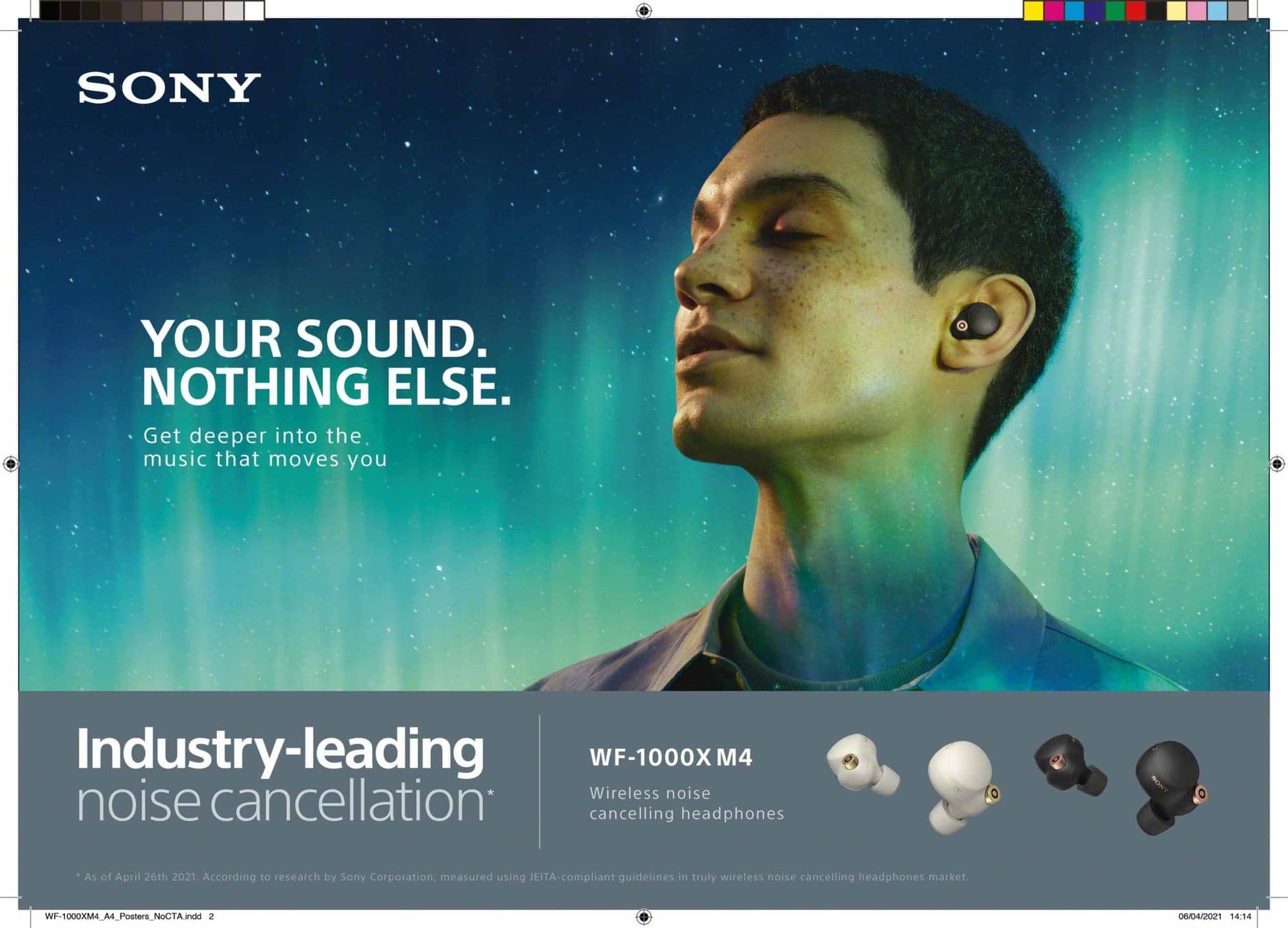 Pic Sony WF 1000XM4 A4 Music