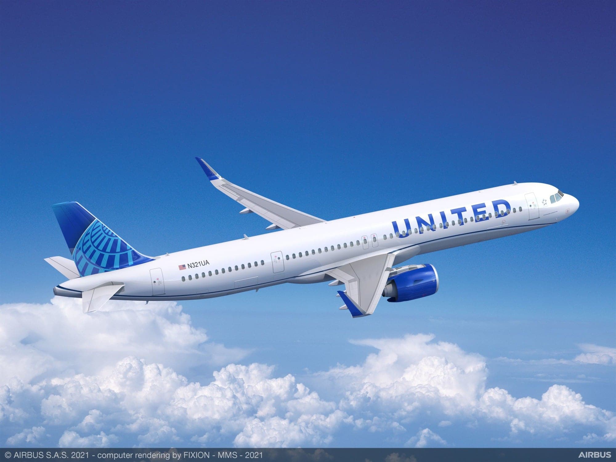 A321neo United Airlines