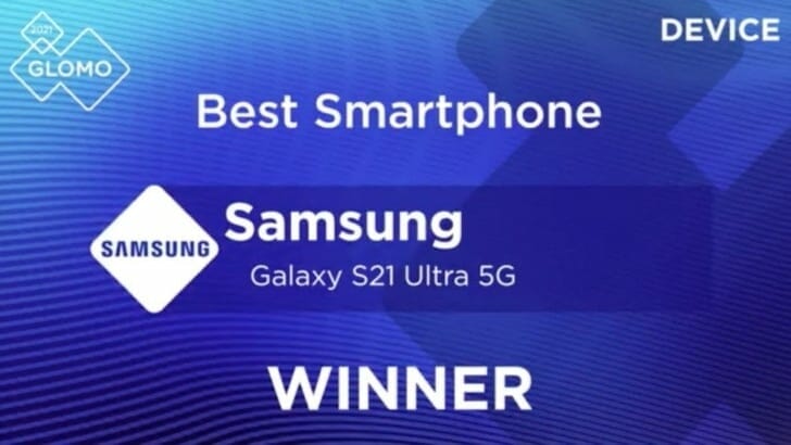 MWC2021 GLOMO Mobile Award Thumb728F