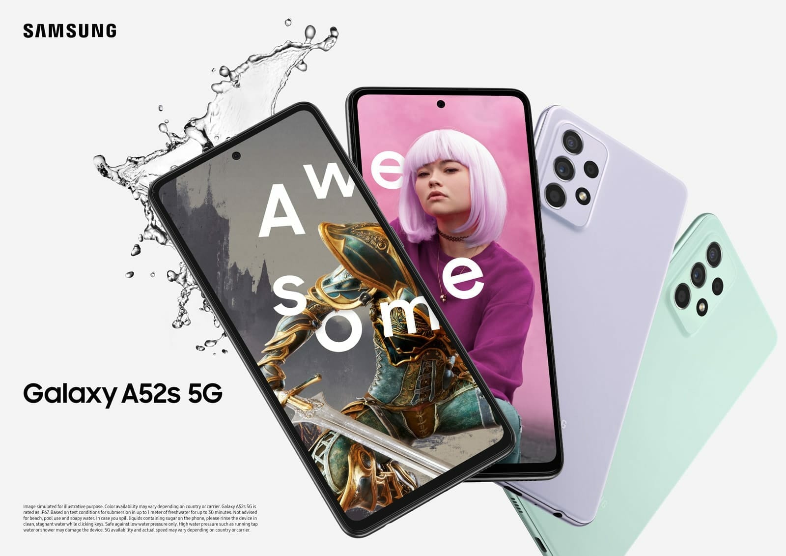 Galaxy A52s 5G Family KV