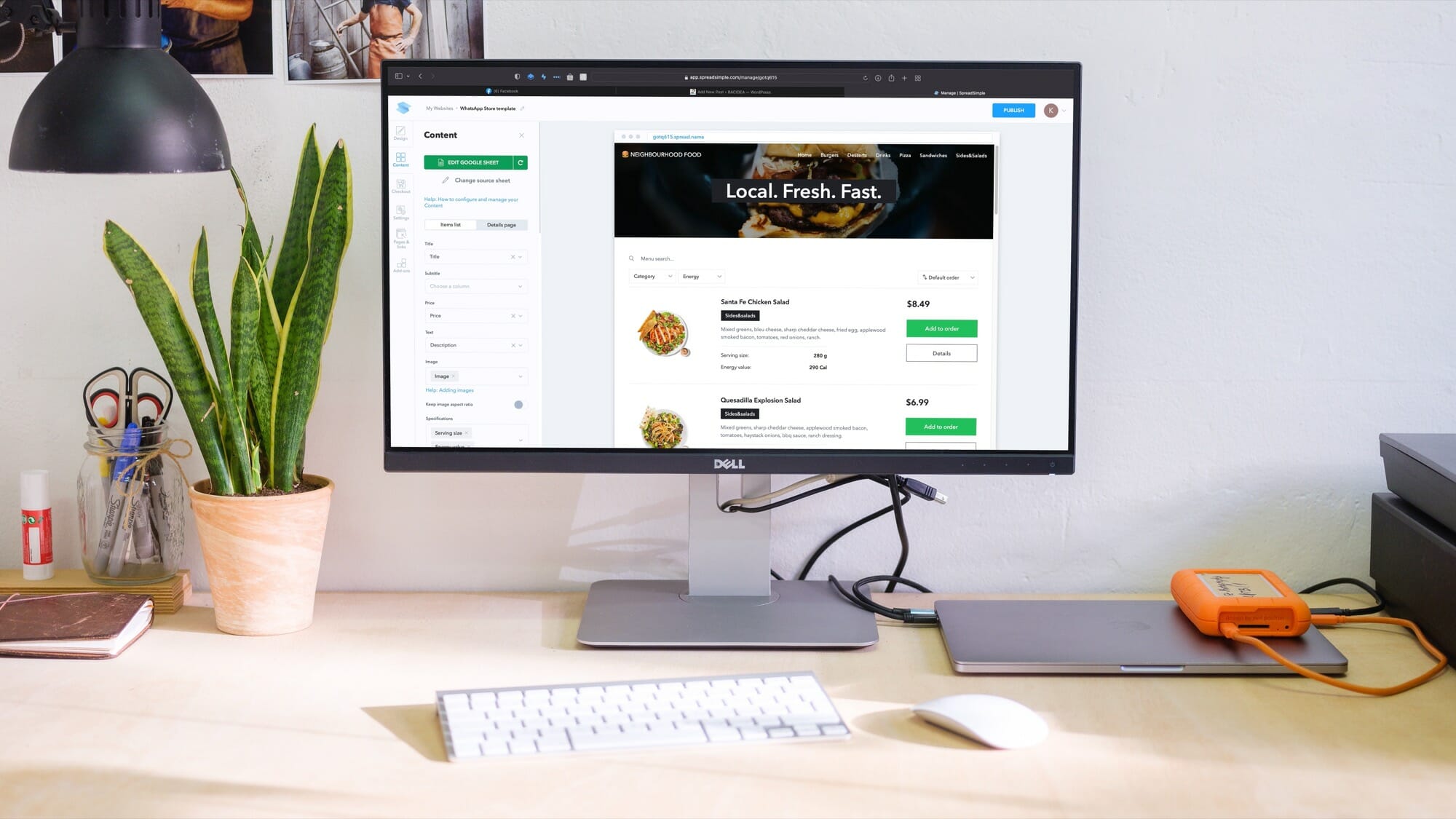 Spreadsimple