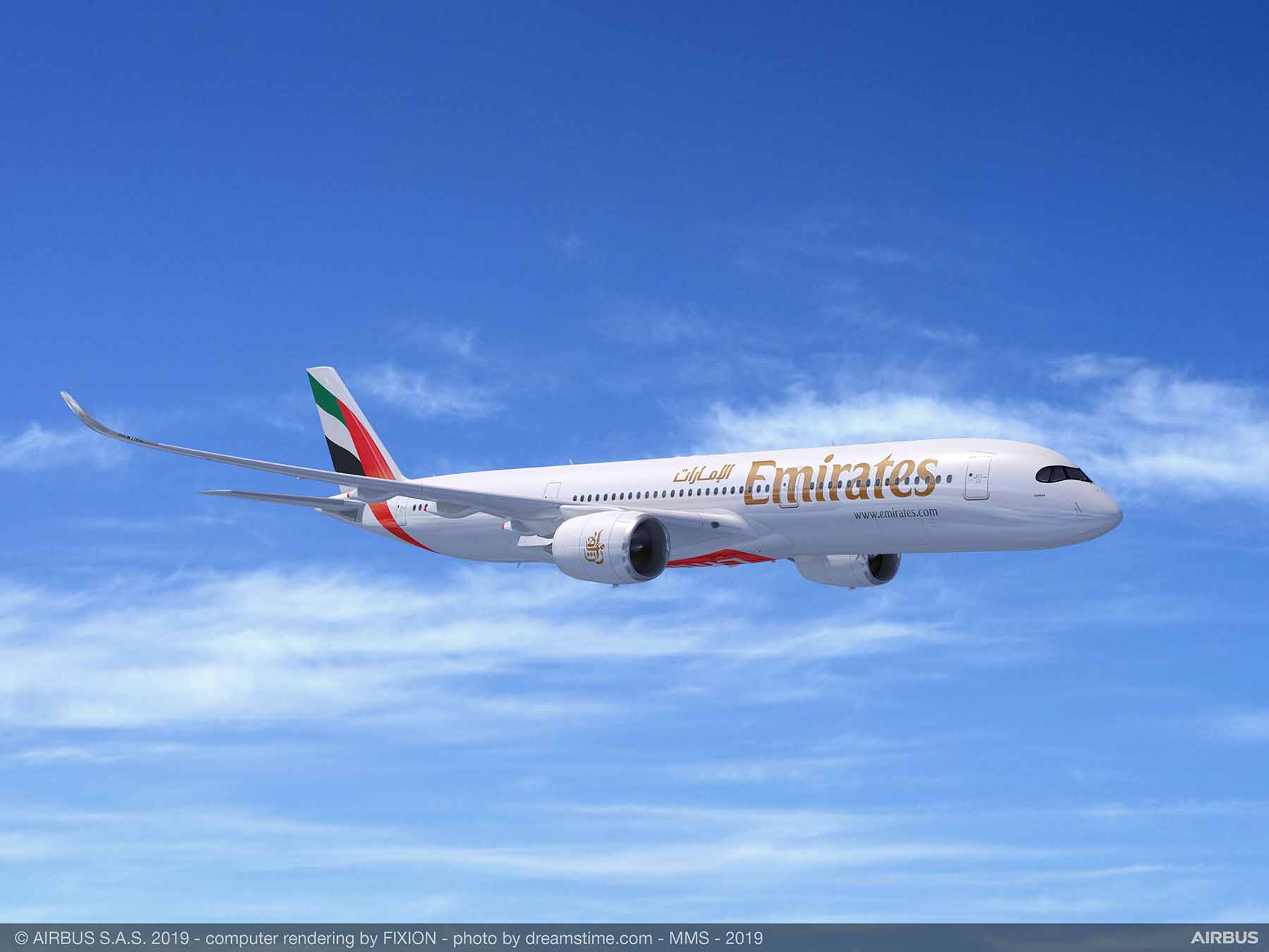 Emirates Airline A350 900