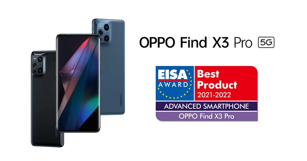OPPO Find X3 Pro EISA Award Thumbnail