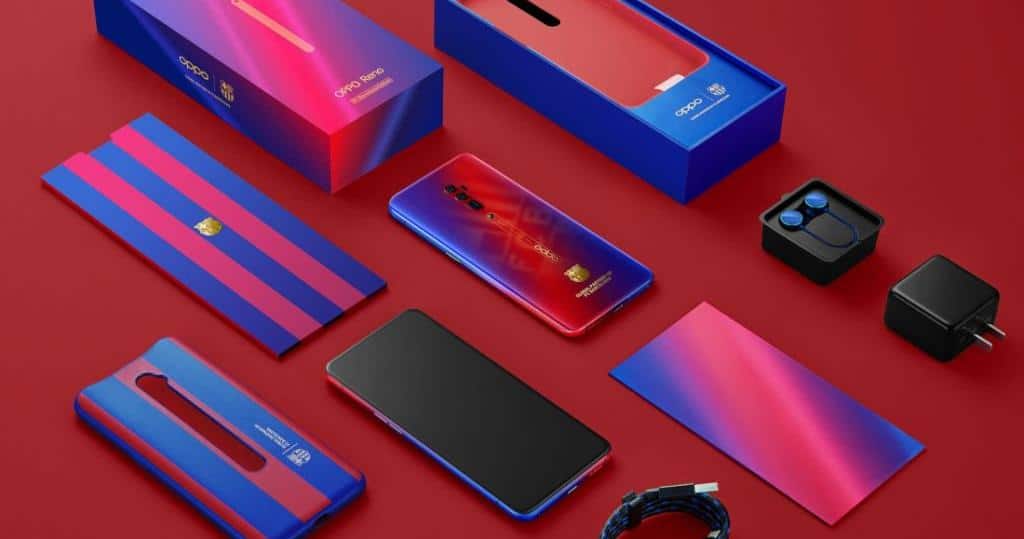 OPPO Reno 10X Zoom FC Barcelona Edition Box crop
