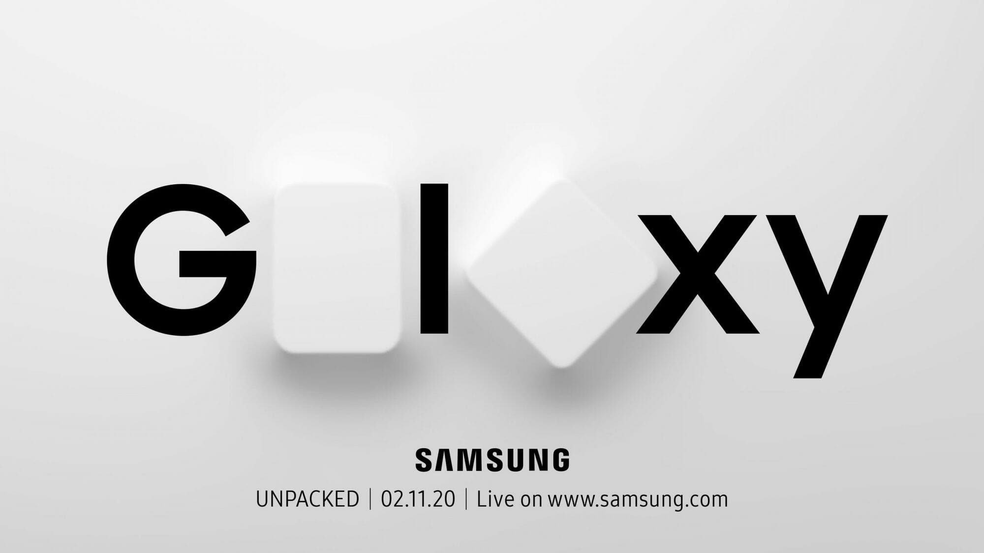 Galaxy UNPACKED 2020 Official Invitation