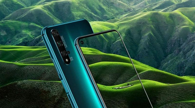 Huawei nova 5t new crush green on shelf in thailand featured
