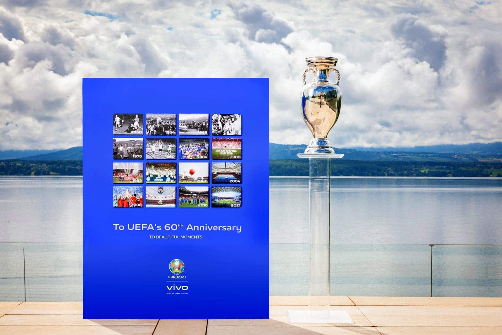 UEFA EURO 60th Anniversary VIVO Backdrop